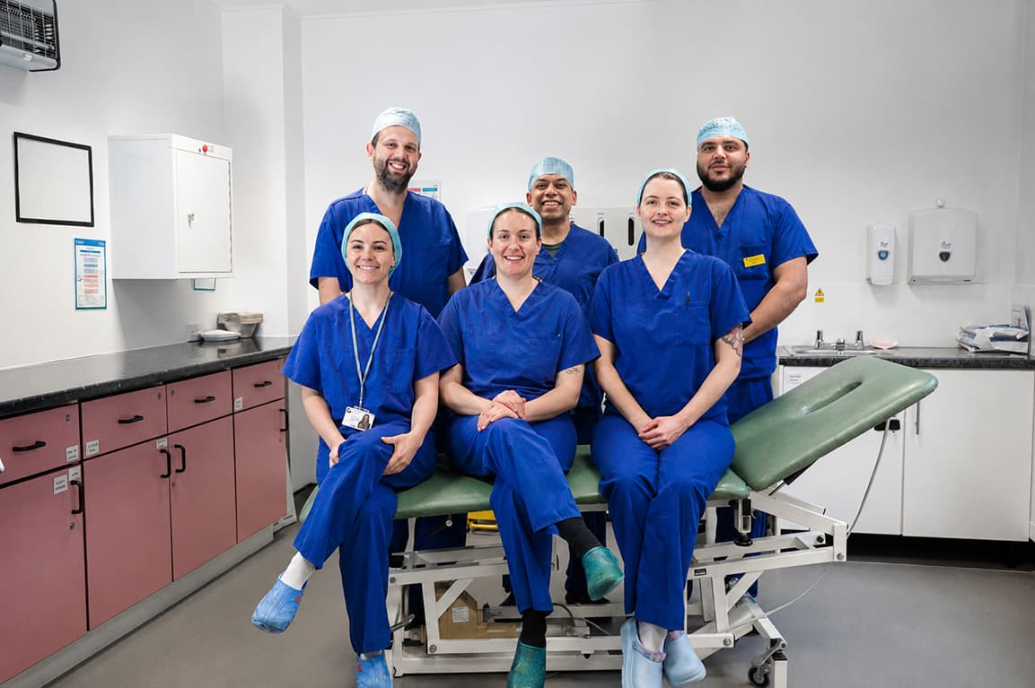 The Optimised Care surgical team